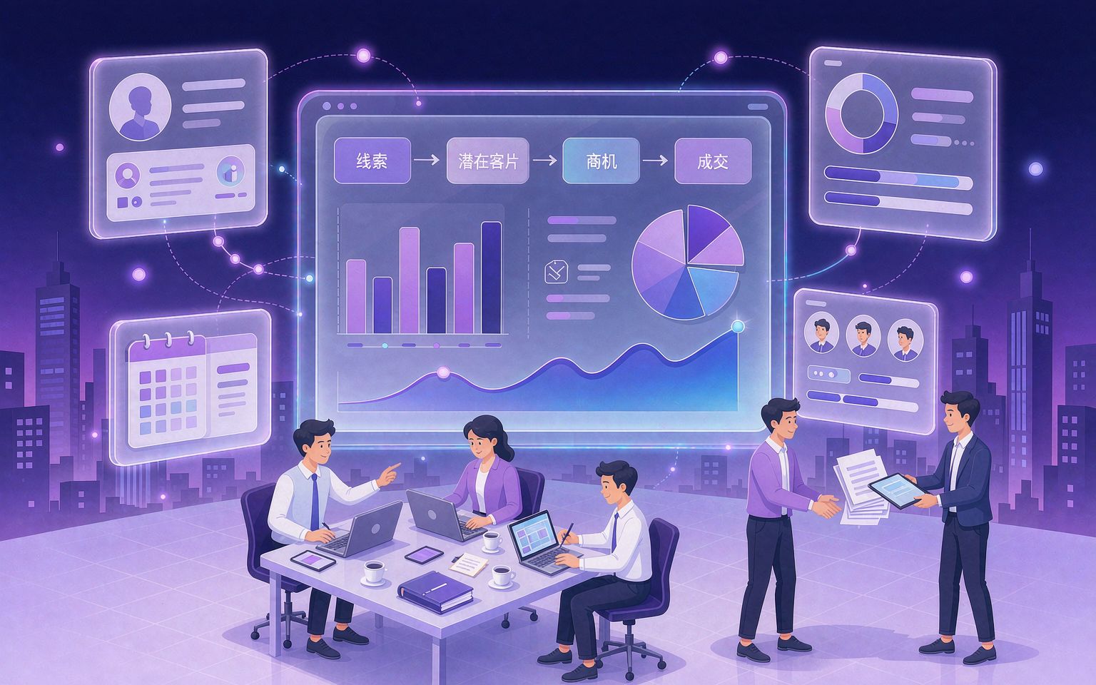 ZENCRM · 销售全流程 CRM 系统